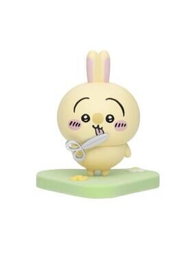 Nagano Chiikawa Usagi Darake GPS Box Figurine - Confirmed Scissors Version